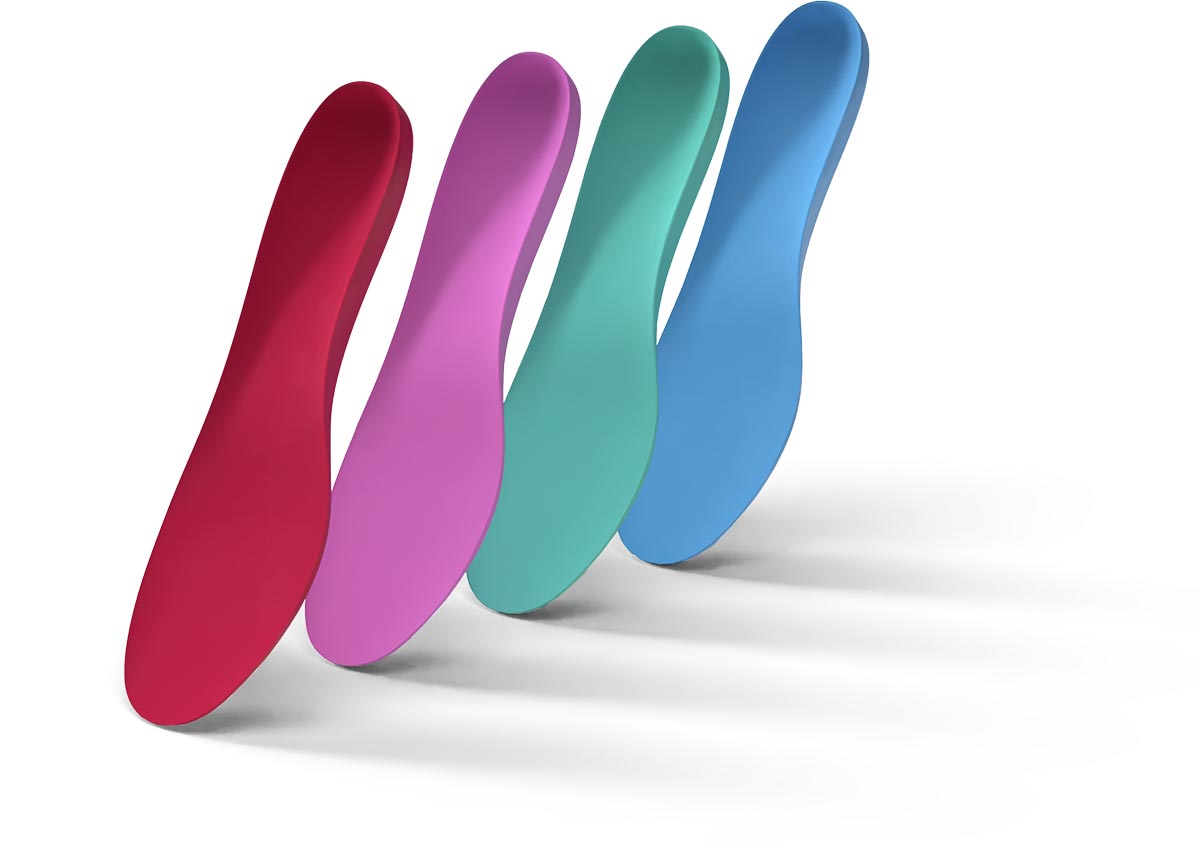 ECOCOMFORT insole renders