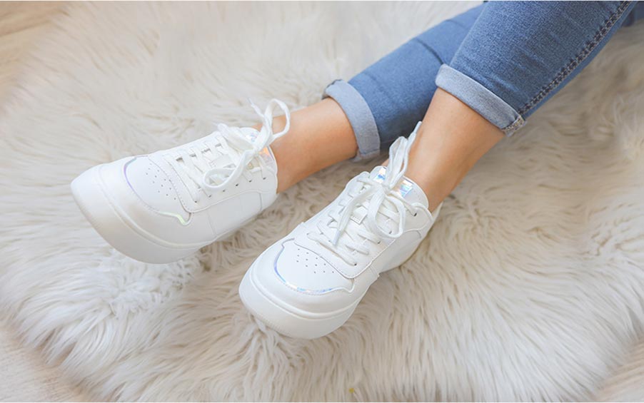 Comfy feet in comfy shoes