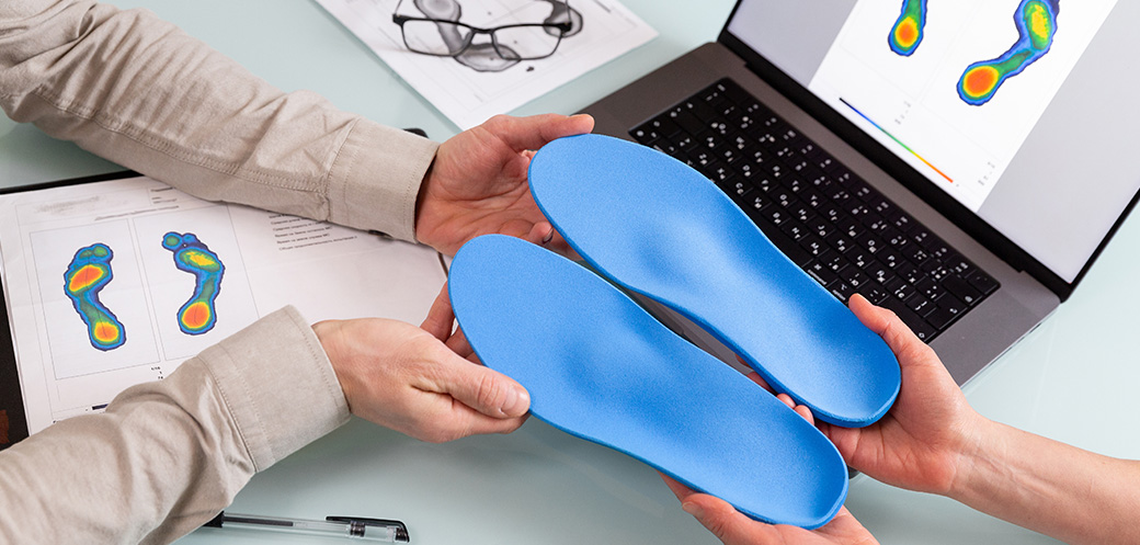 Team designing insoles